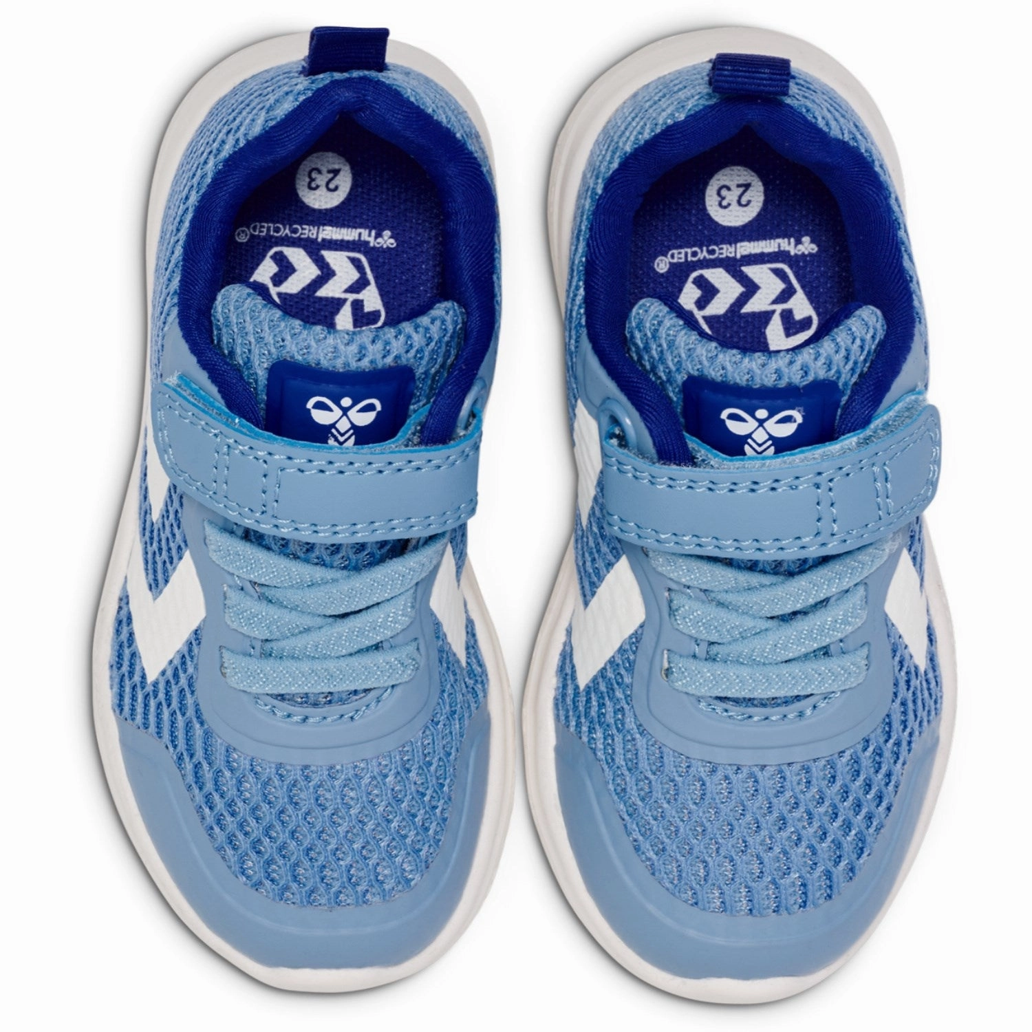 Crafted Fit Hummel Lichen Blue Actus Ml Recycled Infant Sneakers