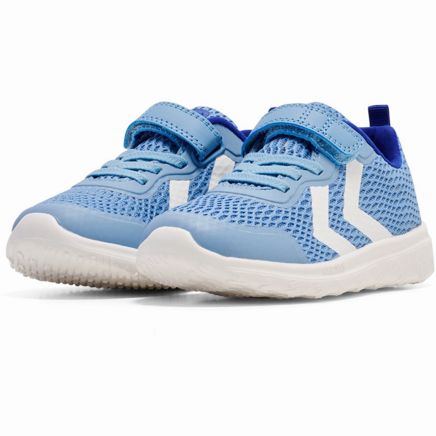 Hummel Lichen Blue Actus Recycled Jr Sneakers Layer Up Smart Live-Core