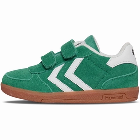 Hummel Pepper Green Victory Suede Ii Infant Sneakers Precision Layers