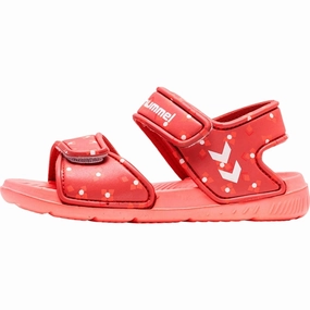 Hummel Playa Jr Sandal Dusty Cedar Design Under Control Form Redefined