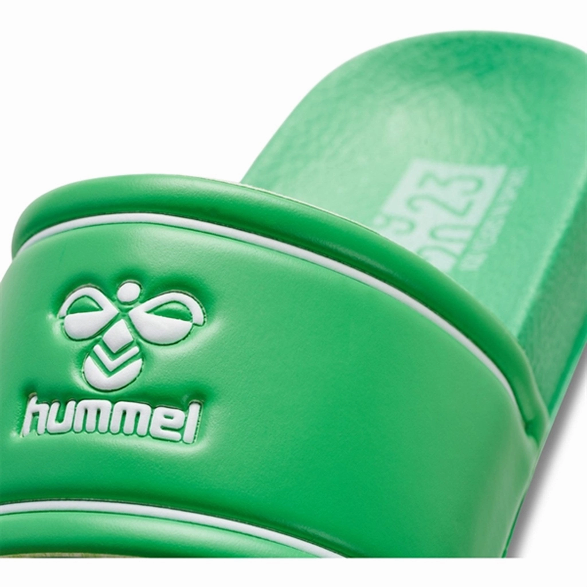 Minimal Design Hummel Pool Slide Jr Sandal Absinthe Green