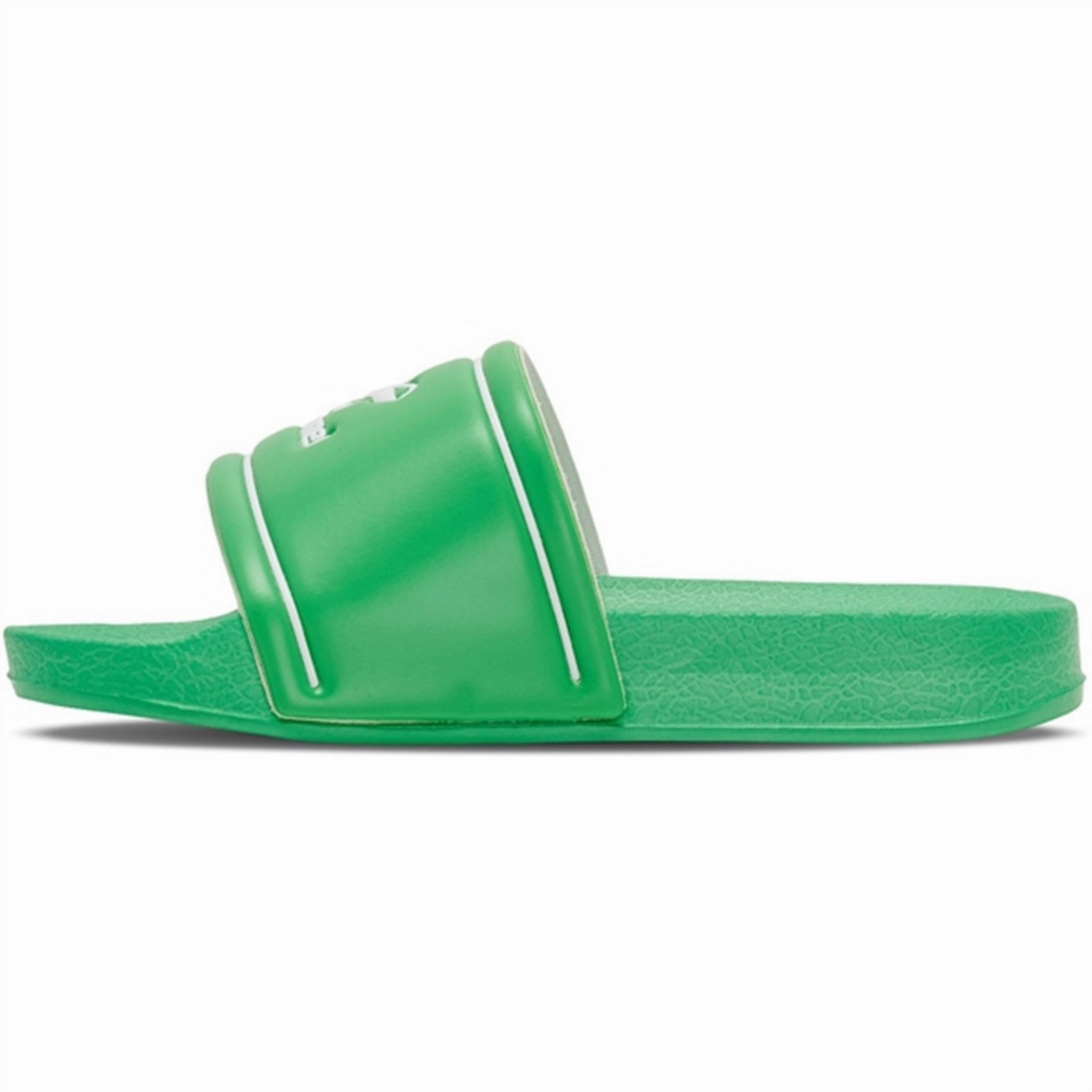 Hummel Pool Slide Jr Sandal Absinthe Green Chill-Crafted Flexible Form