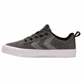 Wear Reimagined Adaptive Style Hummel Prima Base Court Point Black Glitter Sneakers