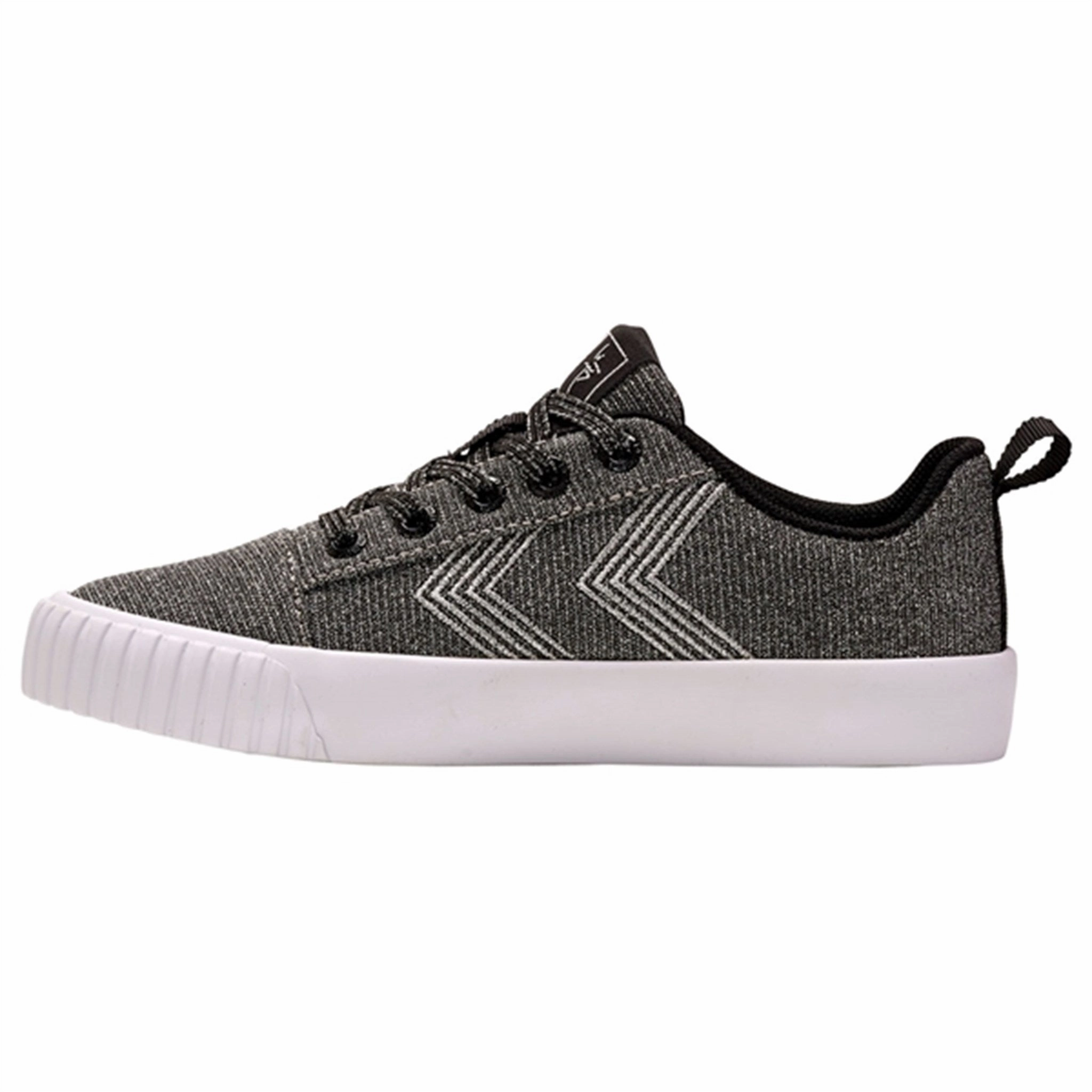 Wear Reimagined Adaptive Style Hummel Prima Base Court Point Black Glitter Sneakers
