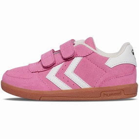 Bold Harmony Hummel Prism Pink Victory Suede Ii Infant Sneakers