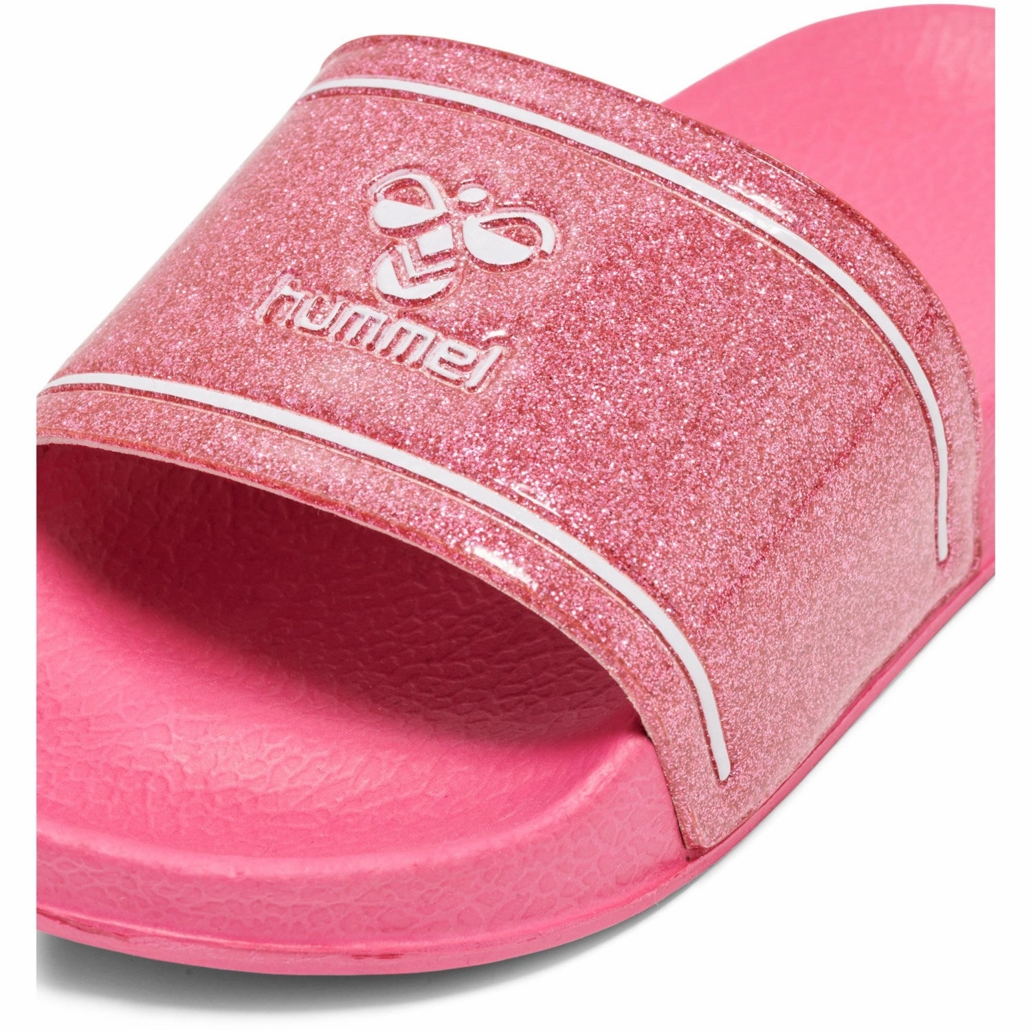Bold Minimal Hybrid Life Hummel Raspberry Pool Slide Glitter Jr