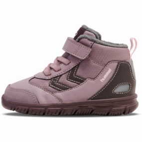 Hummel Twilight Mauve Crosslite Winter Mid Infant Boot Bold Harmony