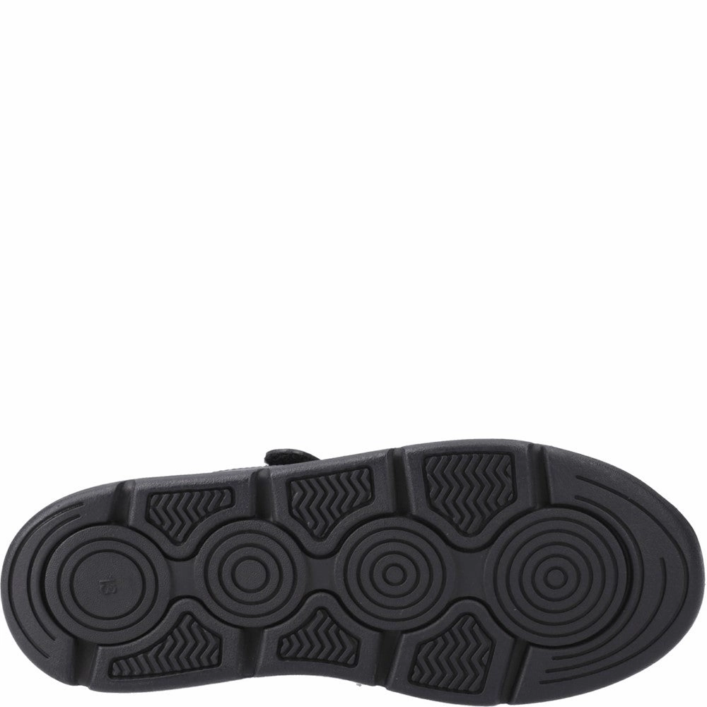 Feel-Based Fashion Hush Puppies Alfie Bungee Junior School Shoes