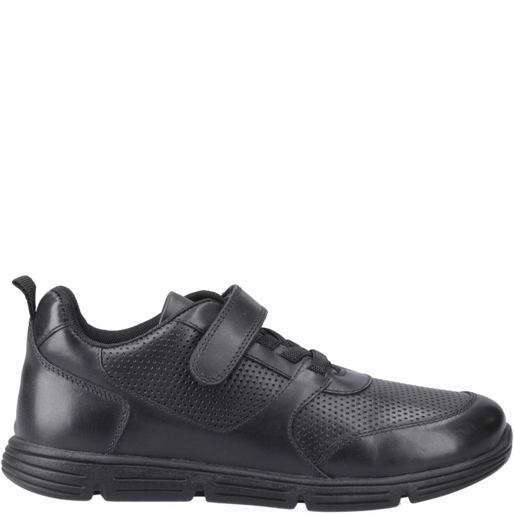 Hush Puppies Alfie Bungee Junior School Shoes Crafted Pulse Form-Focused