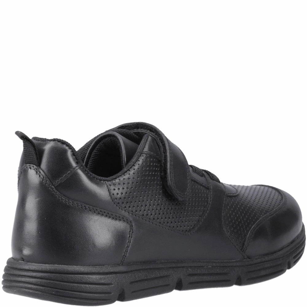 Anytime Fit Engineered To Adapt Hush Puppies Alfie Bungee Junior School Shoes