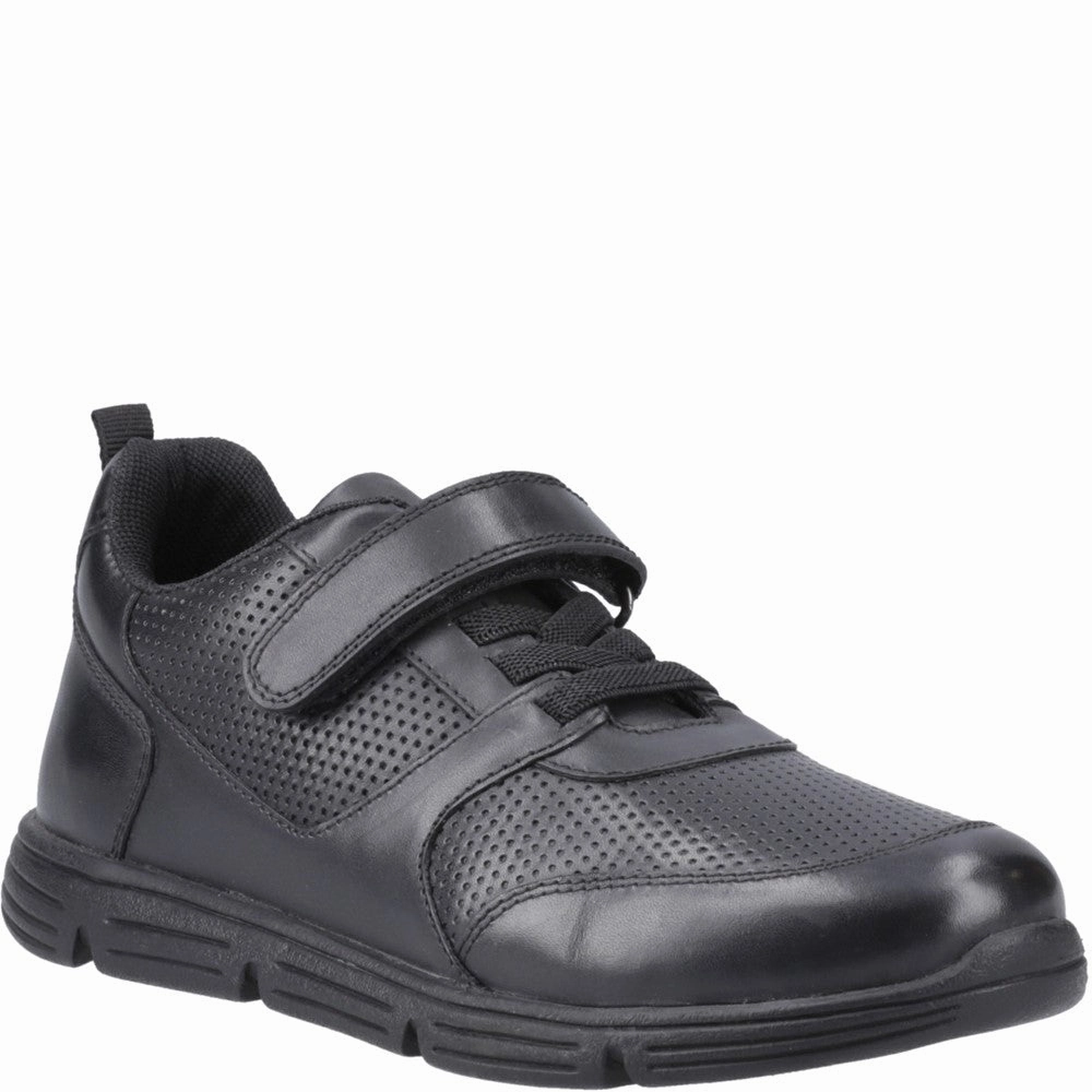 Hush Puppies Alfie Bungee Junior School Shoes Functional Calm