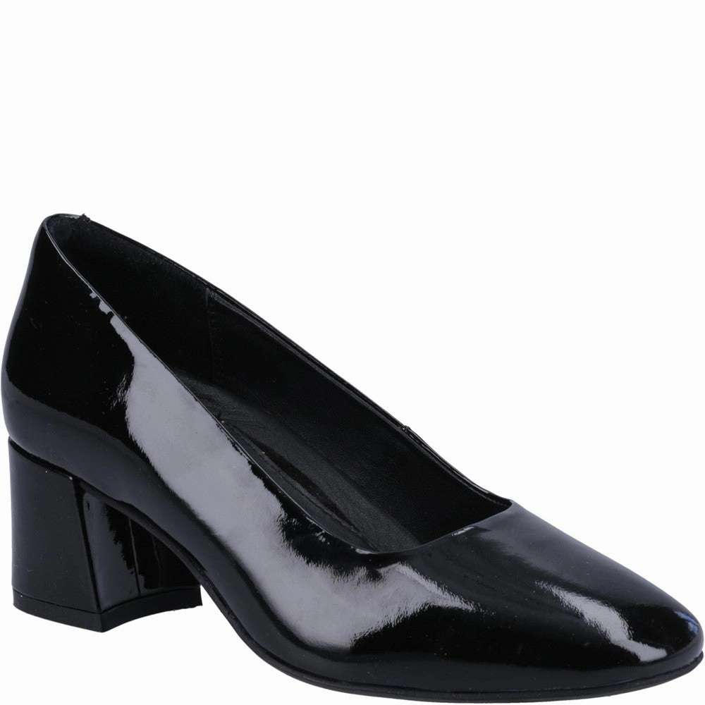 Hush Puppies Alicia Patent Court Shoe Layered Living