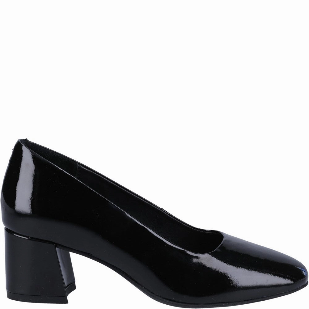 Hush Puppies Alicia Patent Court Shoe Bold Comfort