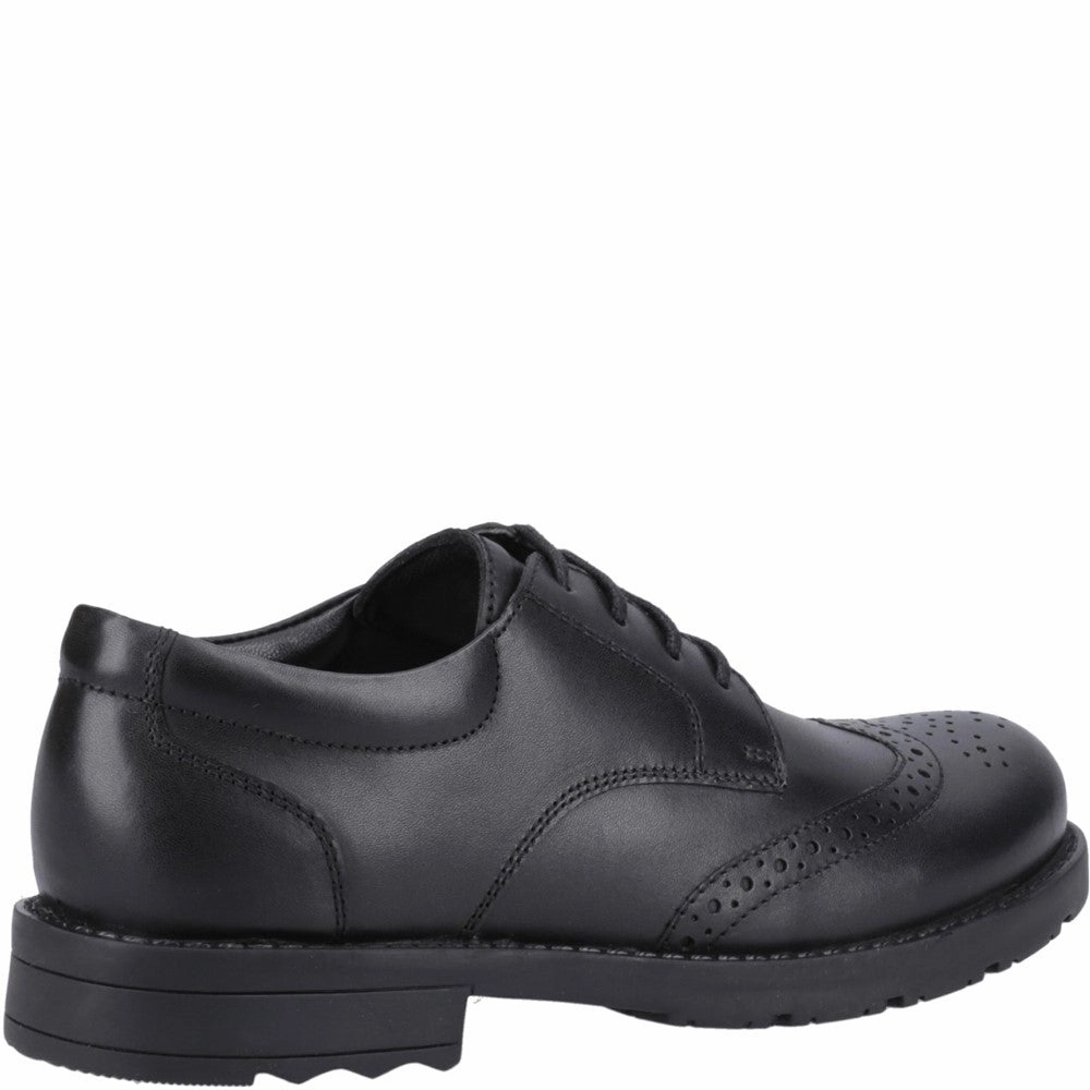 Streamline-Ready Quiet Statement Hush Puppies Brian Senior School Shoes