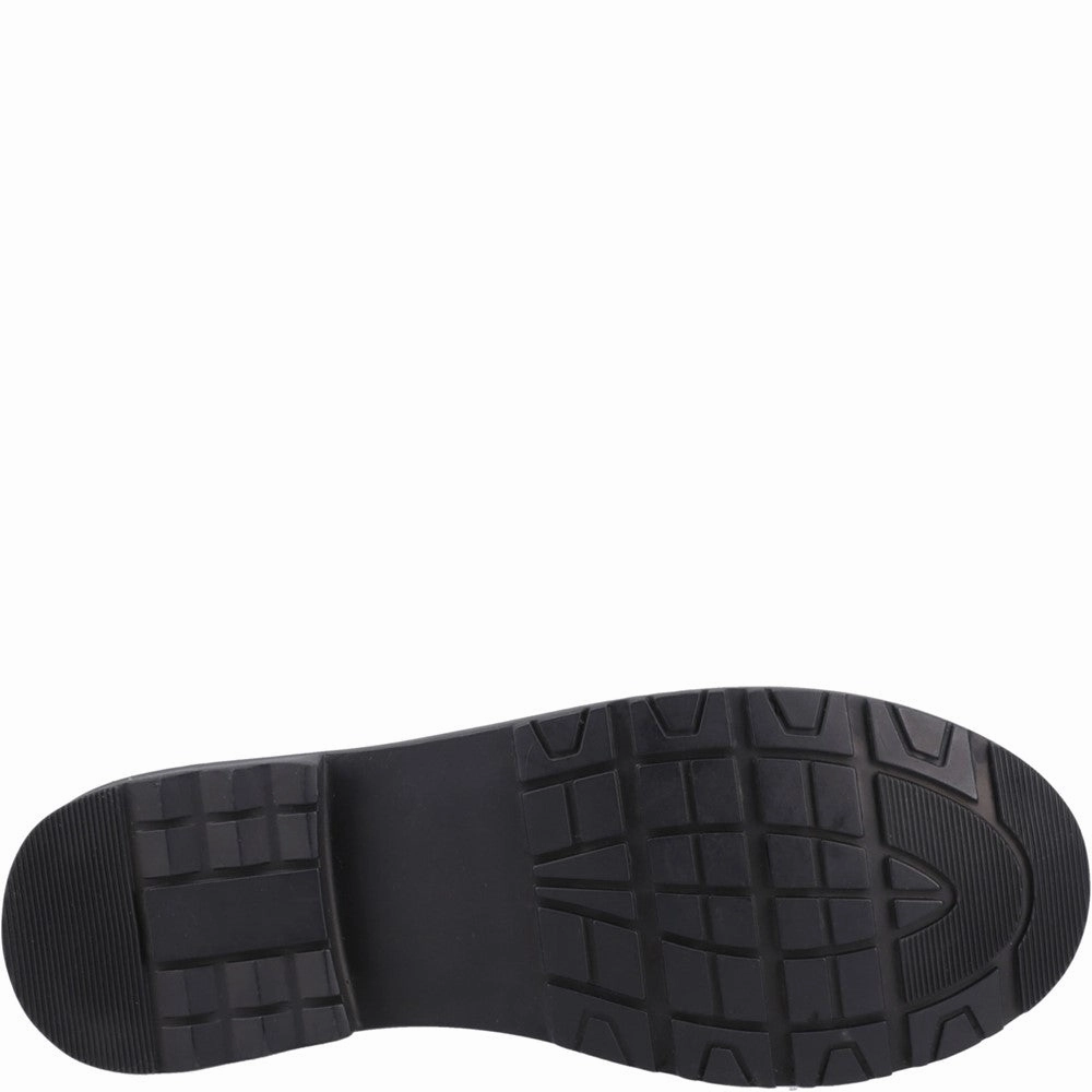 Hush Puppies Brian Senior School Shoes Cool Tones