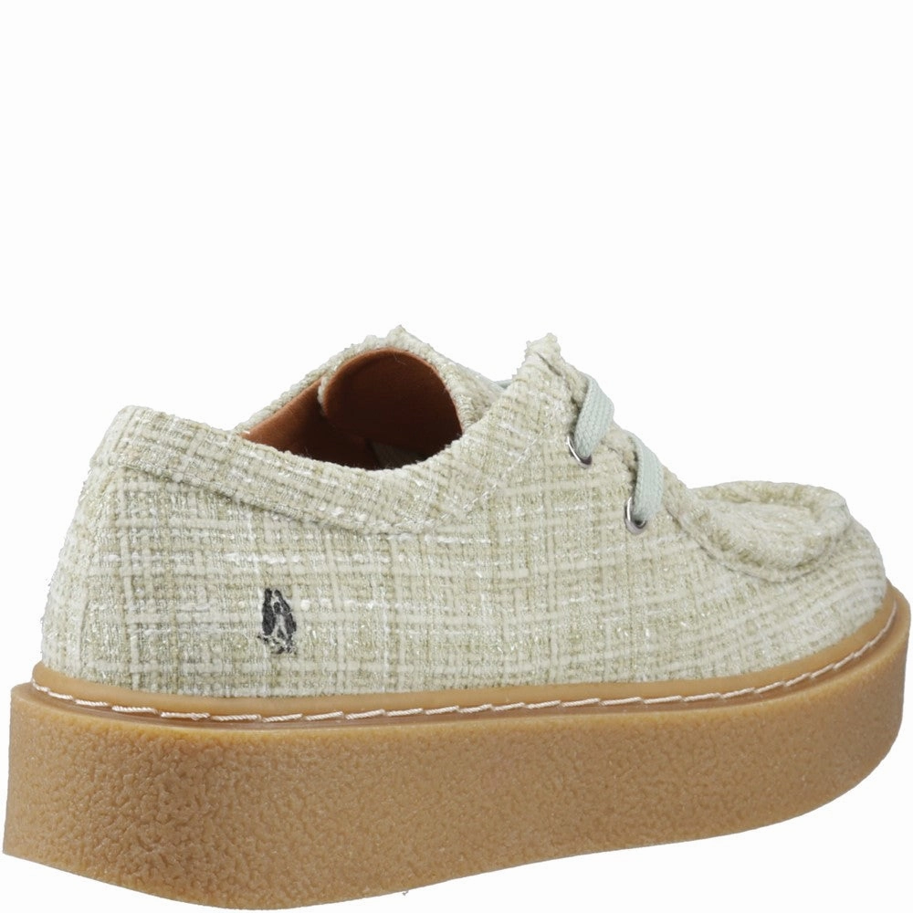 Streamlined Life Live With Intent Hush Puppies Bridie Textile Mocc Toe