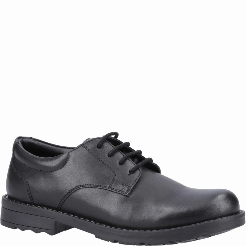 Hush Puppies Bruno Junior School Shoes Refined Chill Flex And Fit