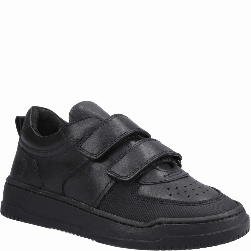 Smart Function Motion Simplicity Hush Puppies Daxton Touch Fastening Xl Senior School Shoes