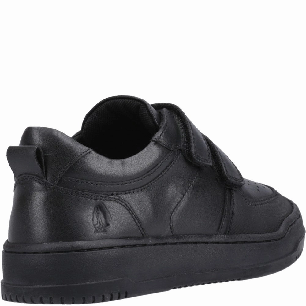 Cool Fit System Hush Puppies Daxton Touch Fastening Xl Senior School Shoes