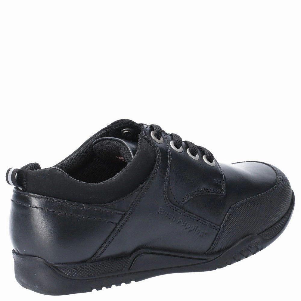 Hush Puppies Dexter Junior School Shoes Dynamic Essentials Understated Utility