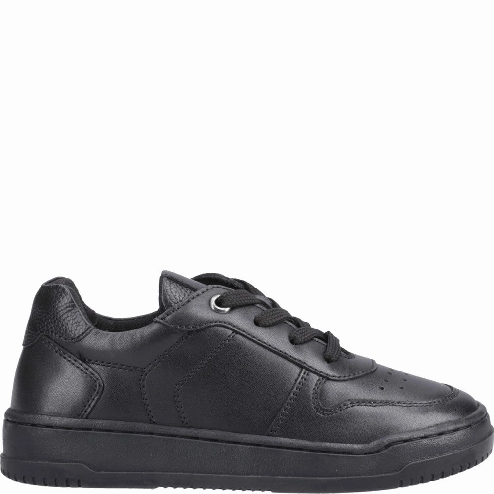Hush Puppies Dougie Lace Junior School Shoes Restless Fit