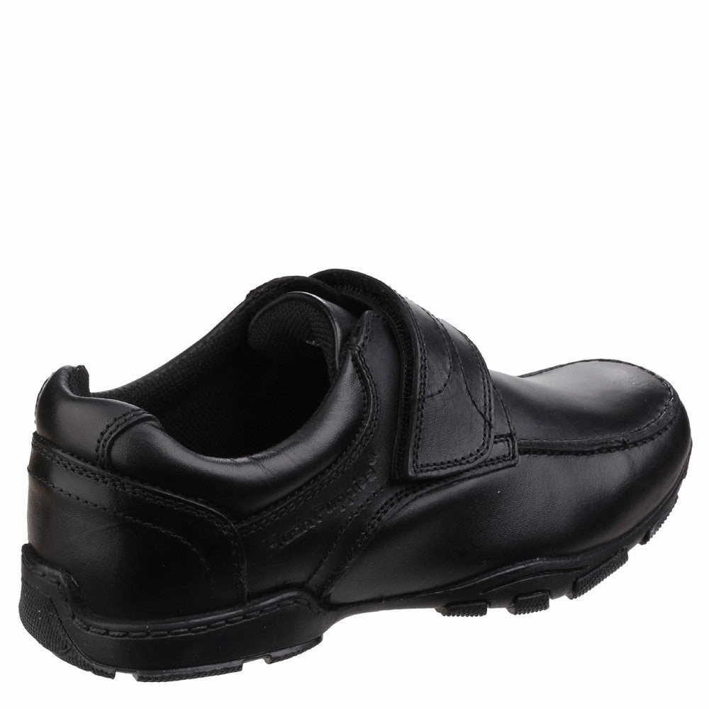 Hush Puppies Freddy Single Fit Junior School Shoes Minimal Design Anytime Movement