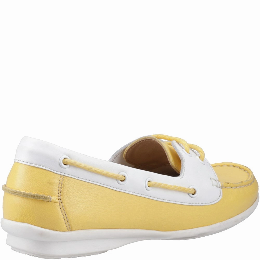 Hush Puppies Irene Boat Shoe Movement Uniform