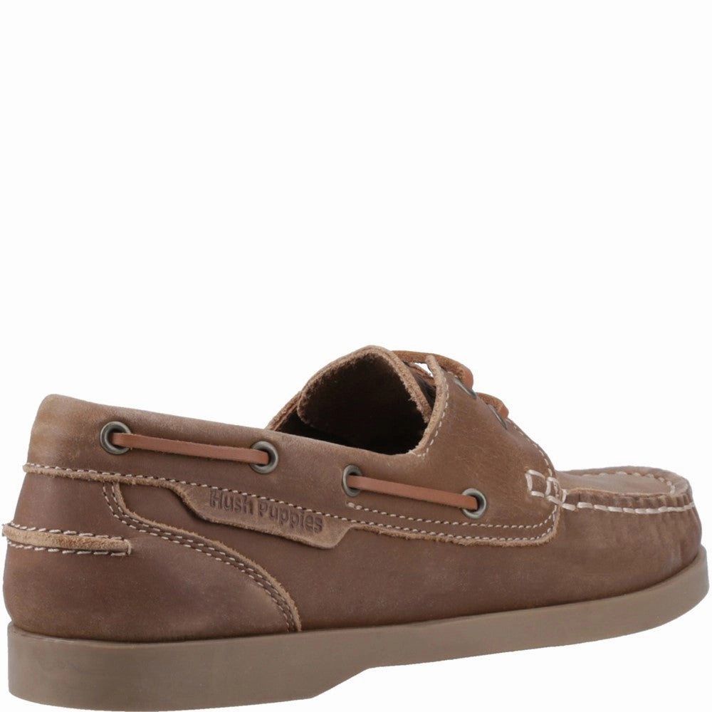 Relaxed Core Flex And Fit Hush Puppies Isabel Boat Shoe