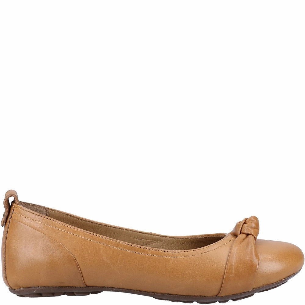Hush Puppies Jada Knot Ballerina Shift Into Ease