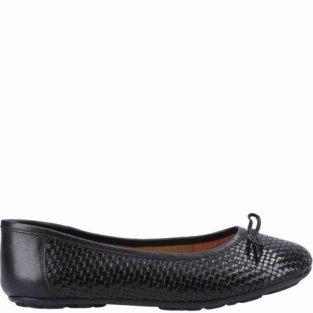 Hush Puppies Janelle Woven Ballerina Active-Inspired