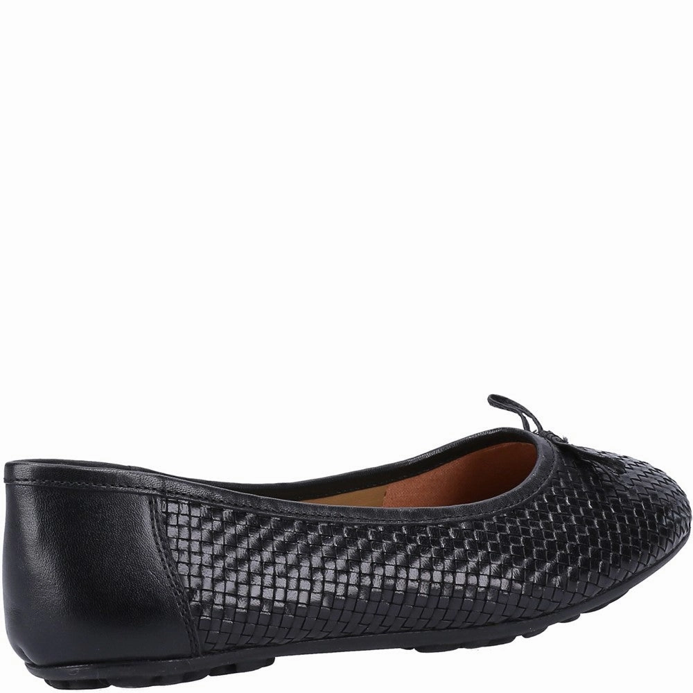 Hush Puppies Janelle Woven Ballerina Your Flow Wear Comfort Refined