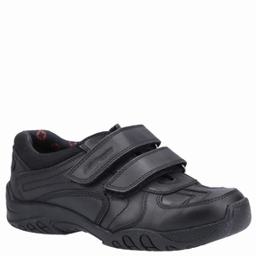 Hush Puppies Jezza 2 Touch Fastening Senior School Shoes Free To Move
