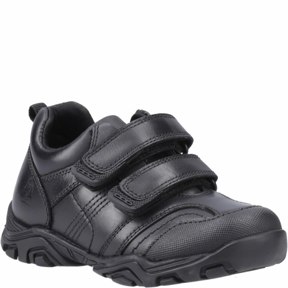 Hush Puppies Leroy Touch Fastening Infant School Shoes Pure Lineswear