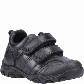 Hush Puppies Leroy Touch Fastening Infant School Shoes Pure Lineswear