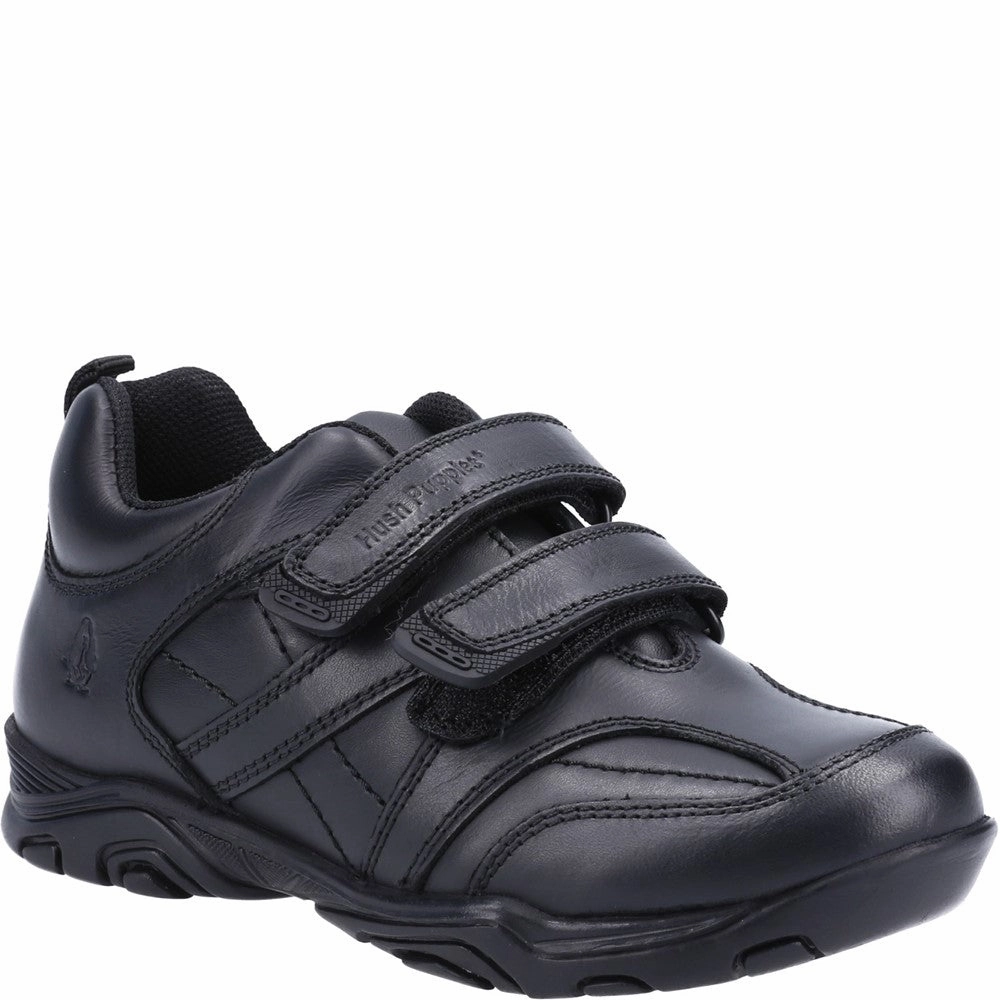 Hush Puppies Levi Infant School Shoes Calm In Motion Soft Power