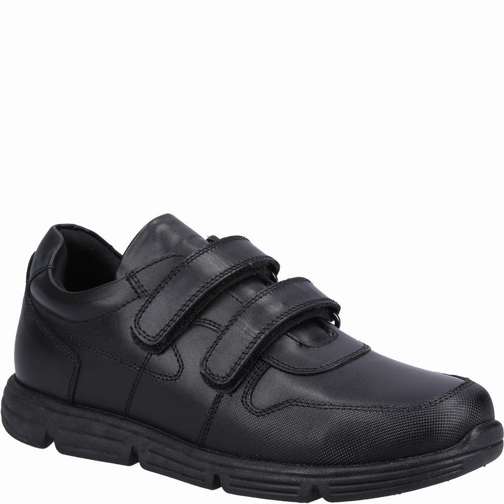 Tailored Utility City State Hush Puppies Lucas Junior School Shoes