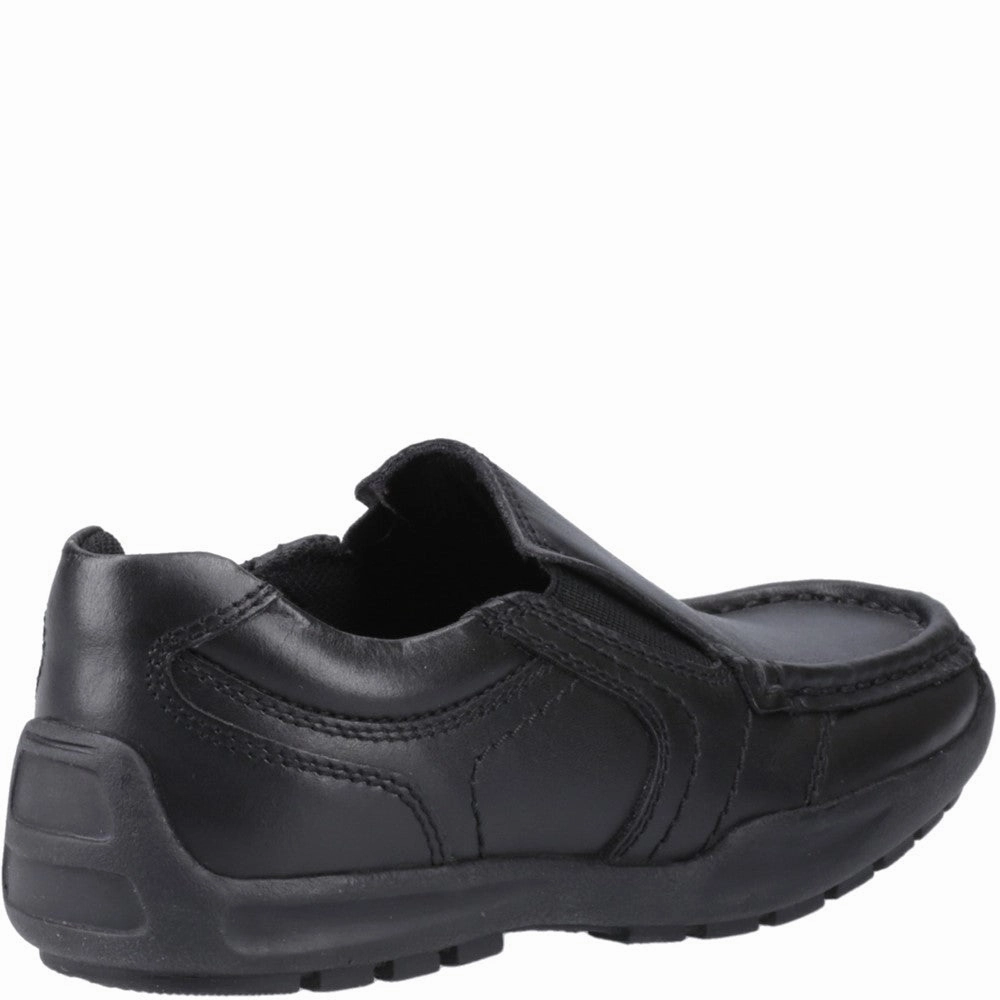 Hush Puppies Morgan Slip On Xl Senior School Shoes Modern Casuals Purpose-Led