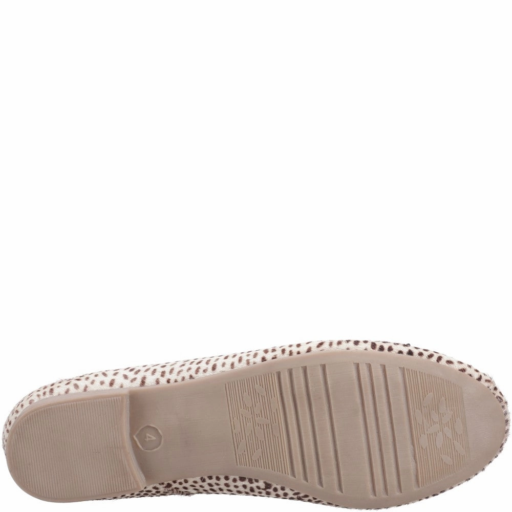 Hush Puppies Naomi Suede Ballet Shoes Form Plus Function Movement-Inspired