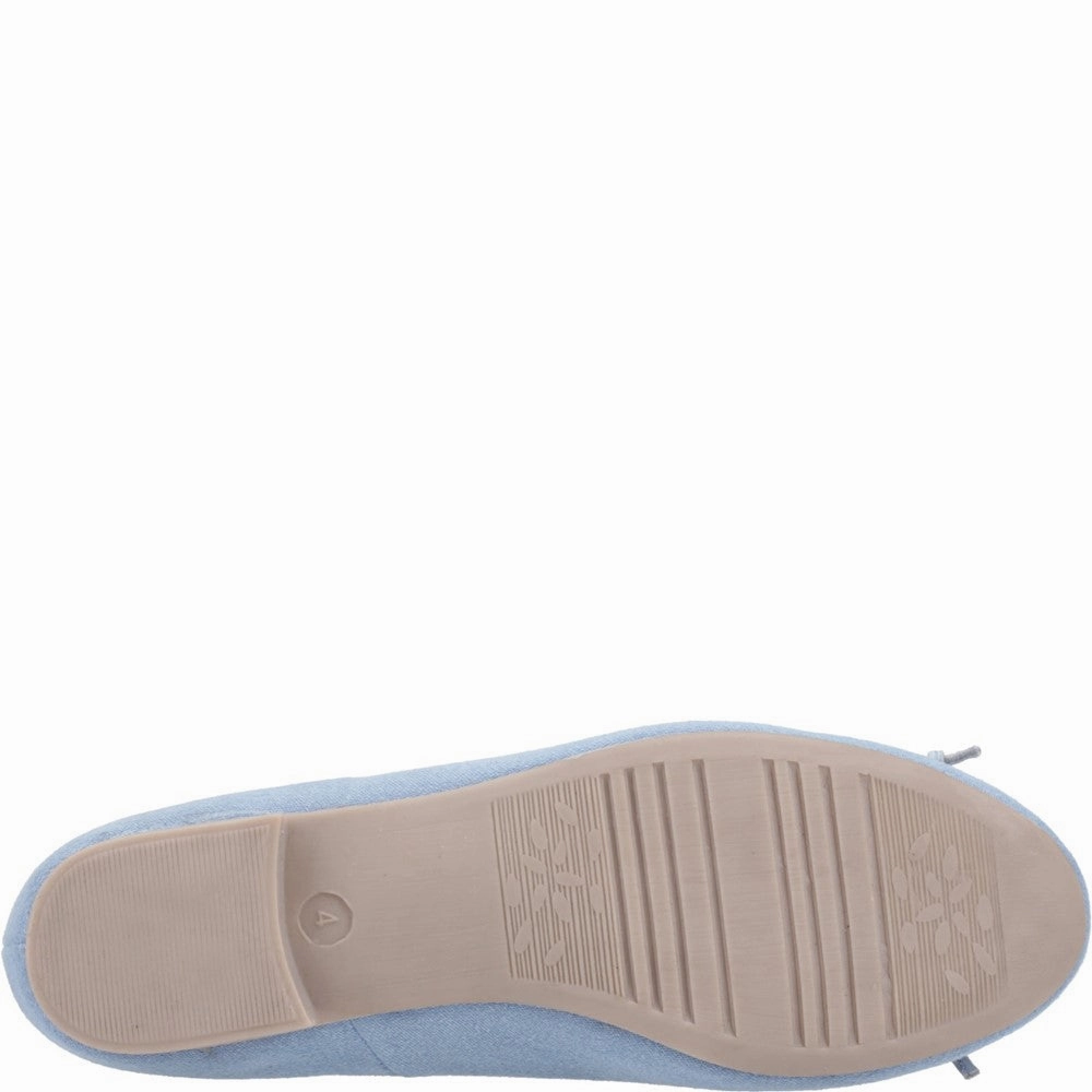 Hush Puppies Naomi Textile Ballet Flexible Form