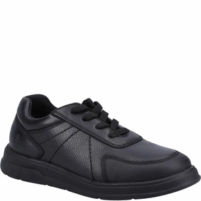 Essential Drop Hush Puppies Robert Senior School Shoes