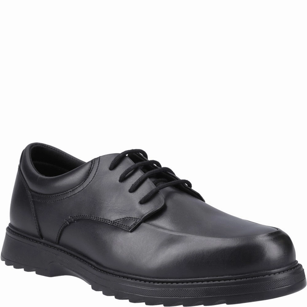 Hush Puppies Romeo Lace Up Xl Senior School Shoes Clean Forms Smart Casual Core
