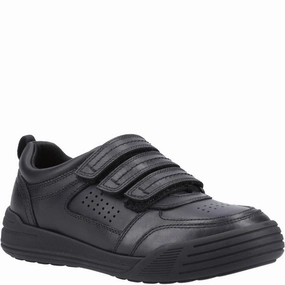 Crafted Evolution Hush Puppies Scott Senior School Shoes