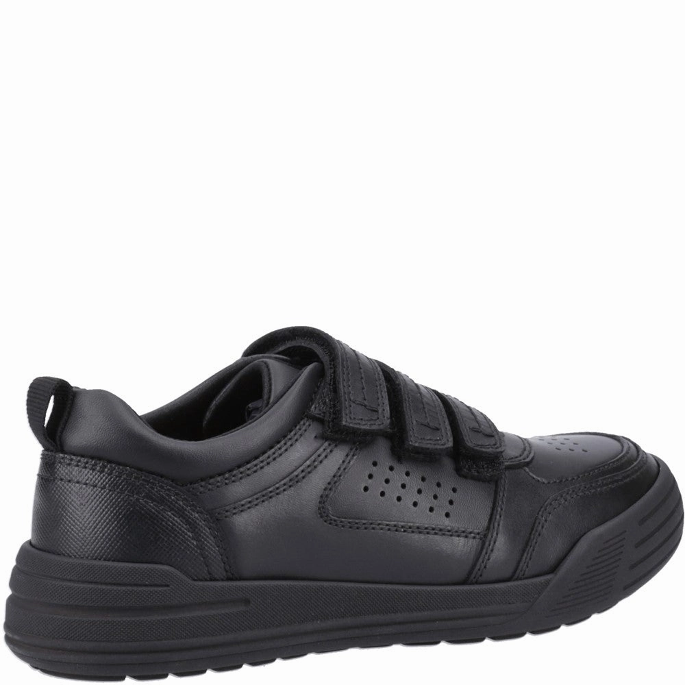 Daily-Ready Optimized Rhythm Hush Puppies Scott Senior School Shoes