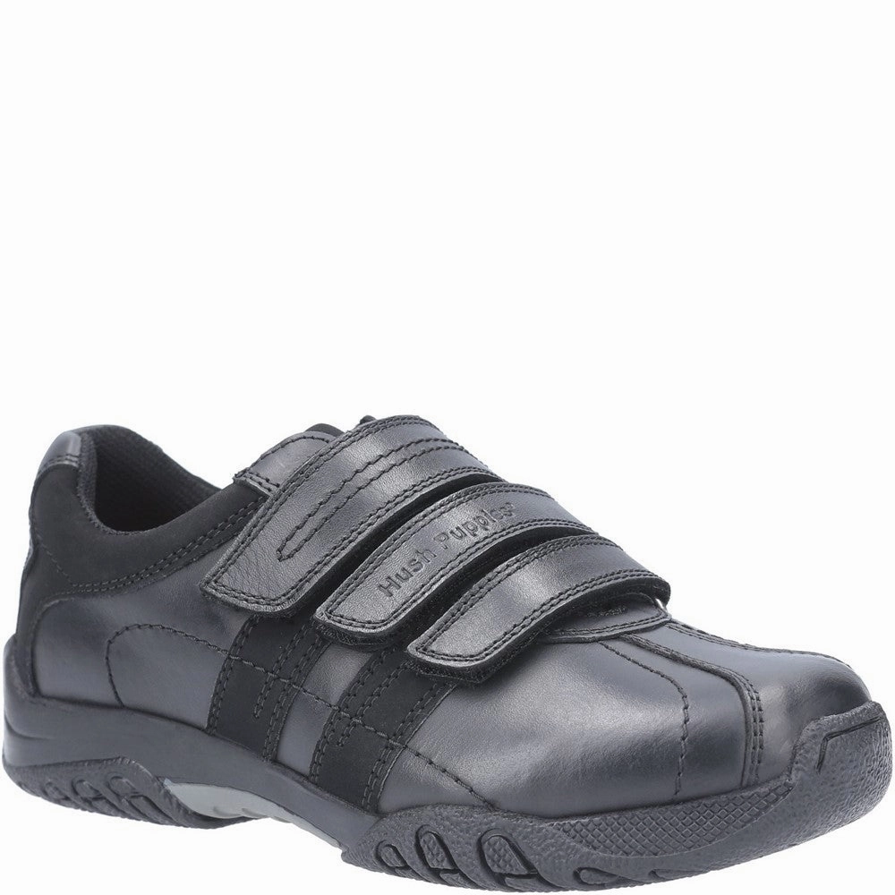 Hush Puppies Seb Junior School Shoe Live Refined Confident Minimal