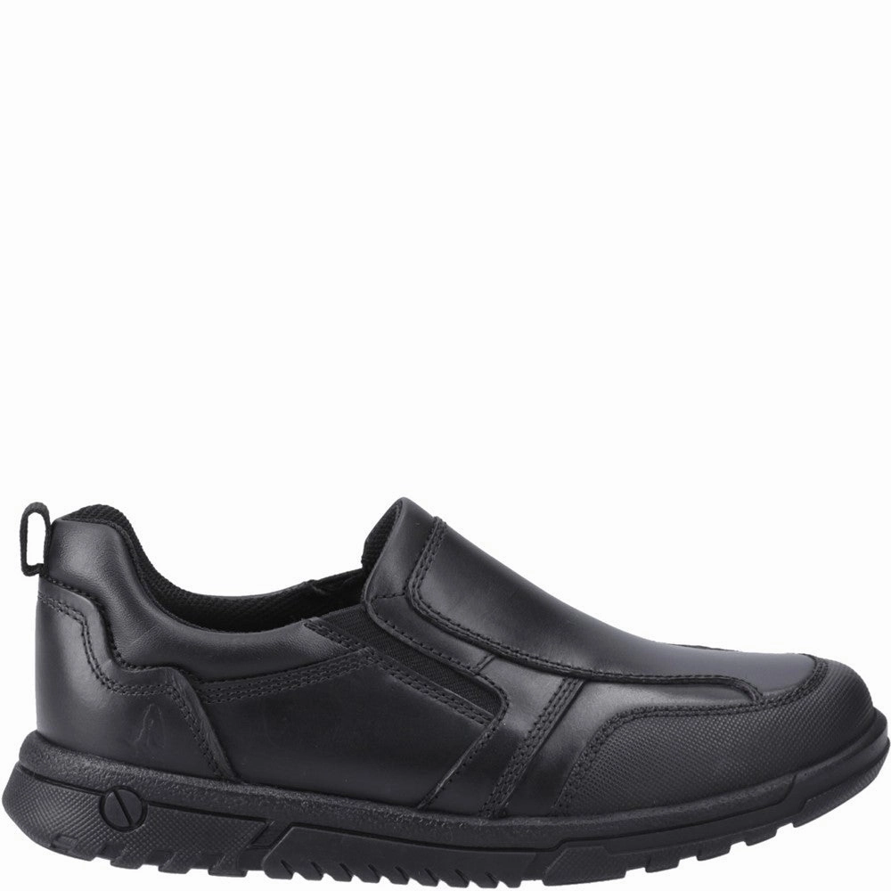Updated Basics Hush Puppies Sergio Junior School Shoes