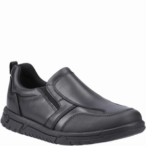 Hush Puppies Sergio Junior School Shoes Ease Engineered