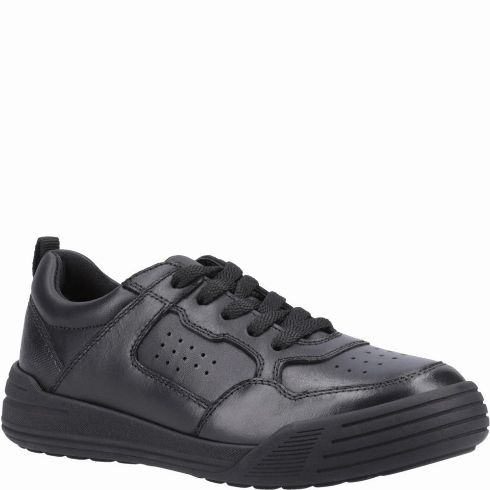 Hush Puppies Shane Junior School Shoes Neutral Layers