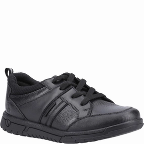 Hush Puppies Steven Senior School Shoes Clean Attitude Motion-Elevated