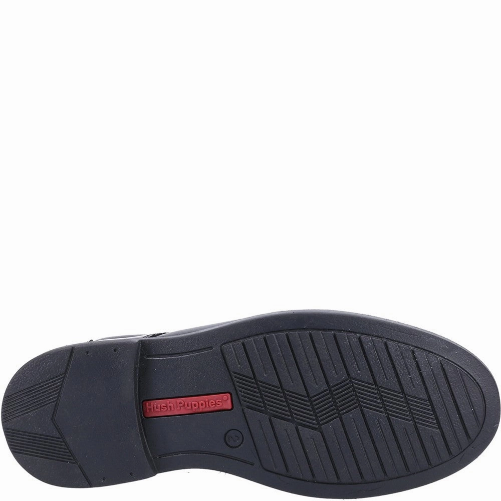 Hush Puppies Tim Junior School Shoes Breathe And Move