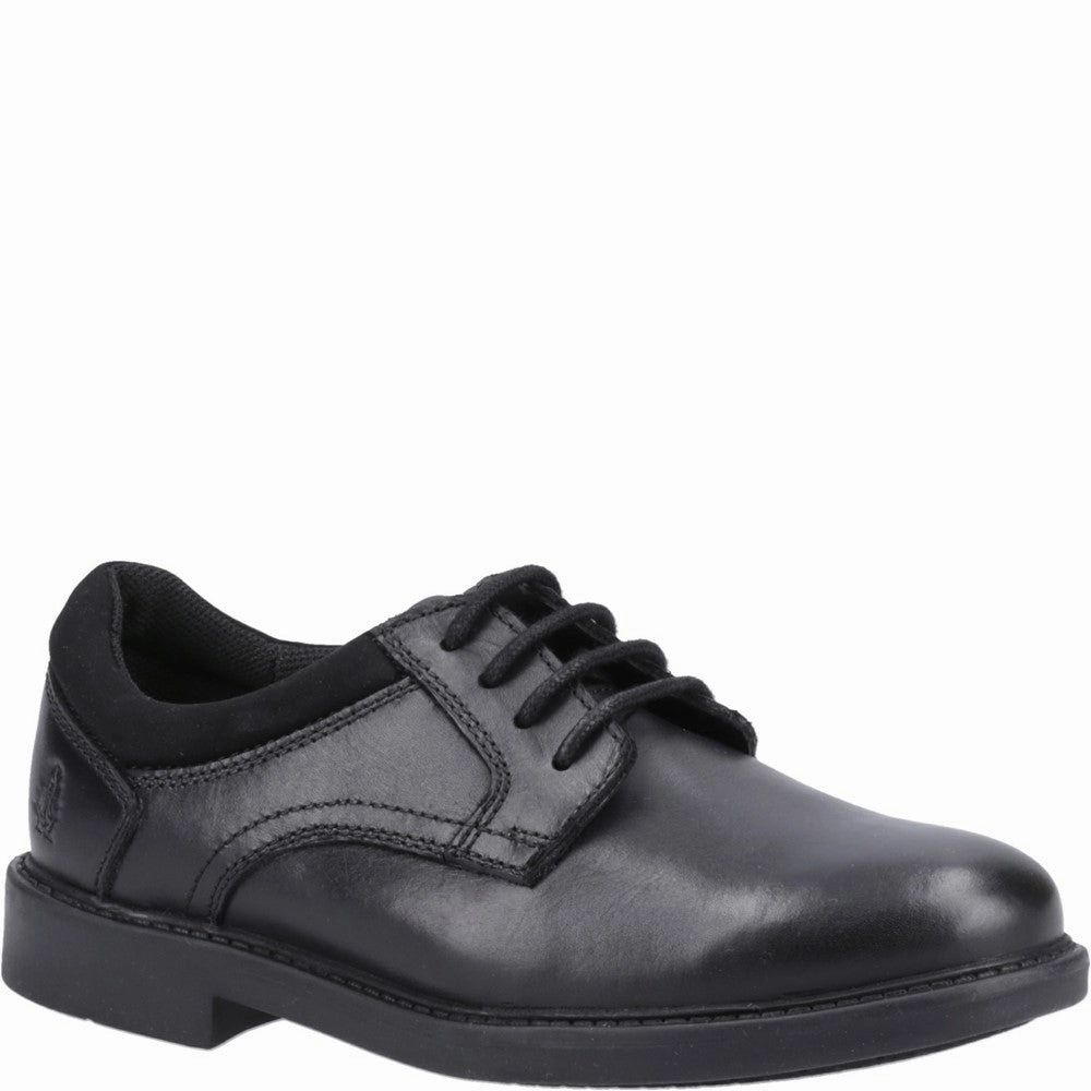 Hush Puppies Tommy Junior School Shoes Design In Focus Fresh Silhouette